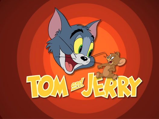 经典动画片猫和老鼠的新logo
