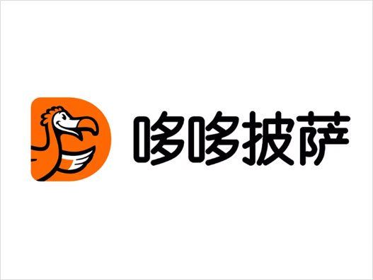 中国市场的哆哆披萨logo