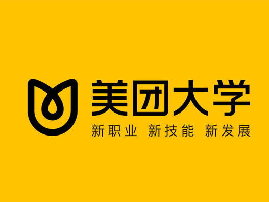 美团大学的logo