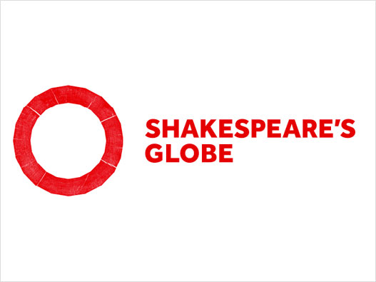 古老的莎士比亚环球剧场更新LOGO