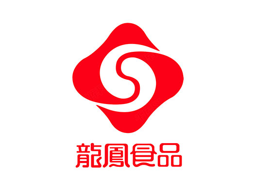 龙凤食品商标设计含义及logo设计理念