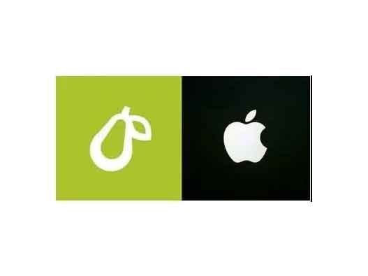 苹果公司对“梨”形商标注册提出异议