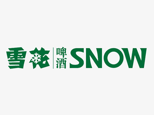 SNOW雪花啤酒logo设计含义及设计理念