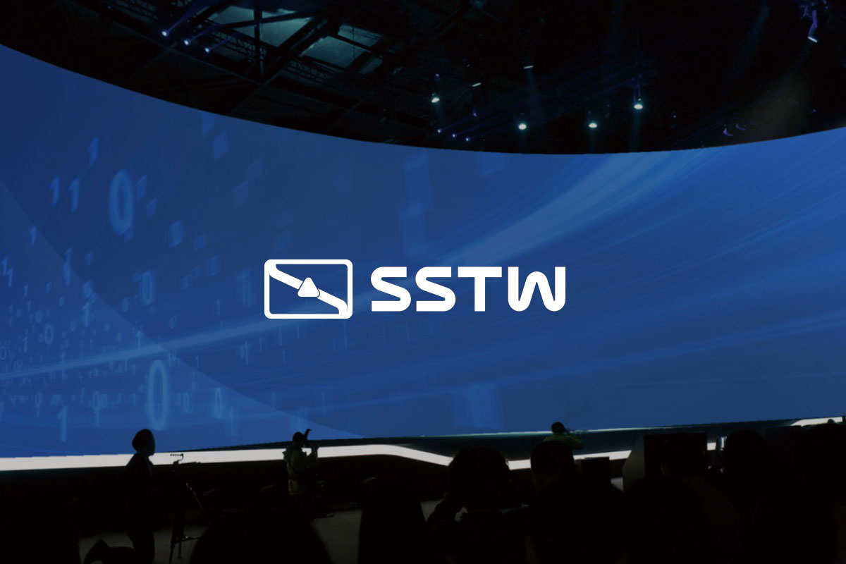 SSTW logo发布会应用效果图