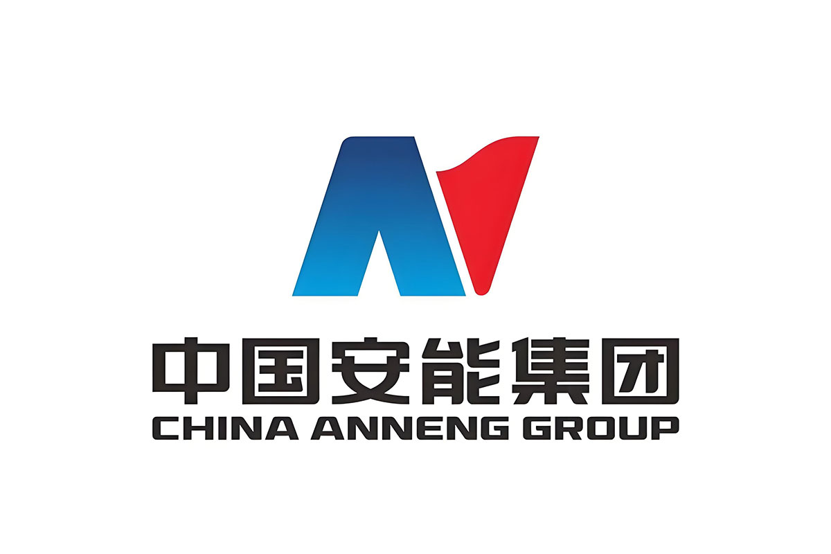 中国安能集团logo设计-N字标志设计
