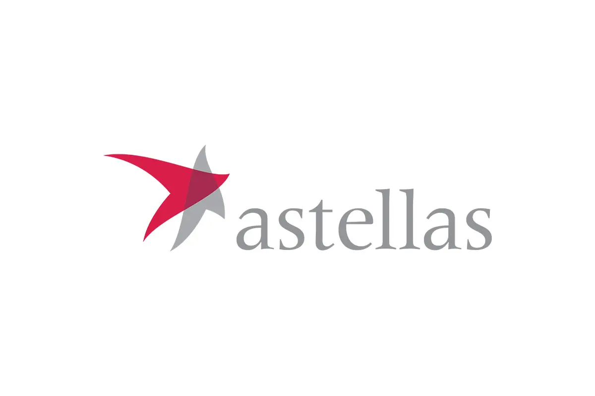 Astellas日本安斯泰来制药LOGO设计-星形符号logo设计公司