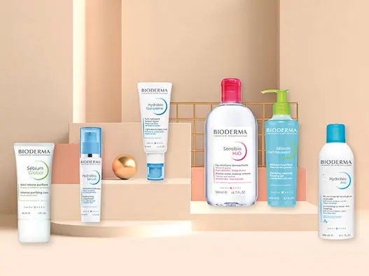 Bioderma法国贝德玛化妆品logo设计含义及美容护肤标志设计理念