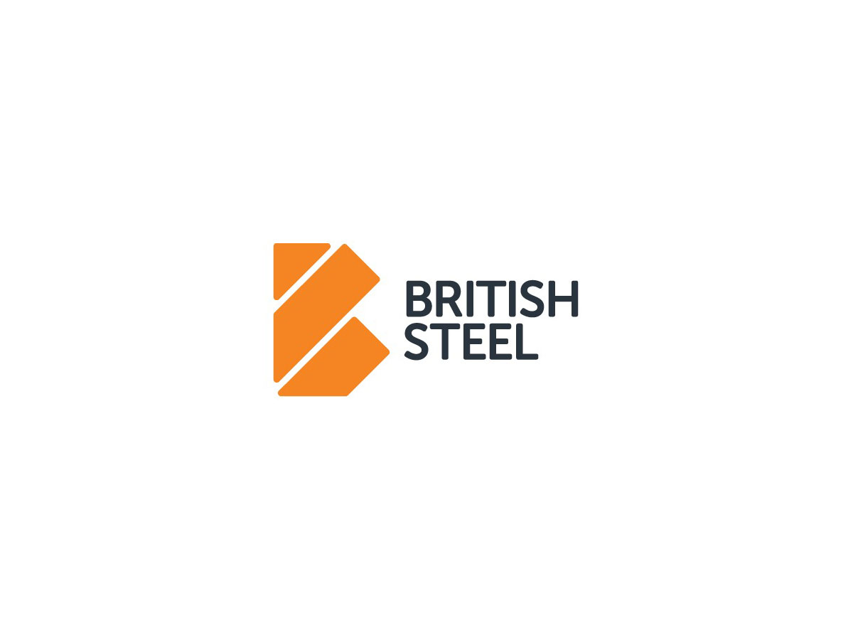 英国钢铁公司British Steel标志设计-B字logo设计