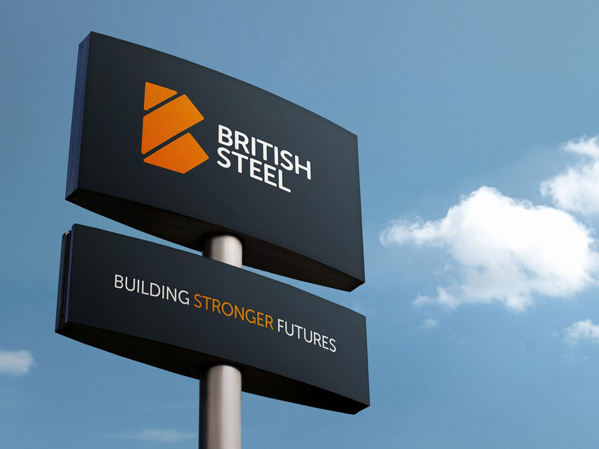 英国钢铁公司British Steel标志设计赏析与品牌解读