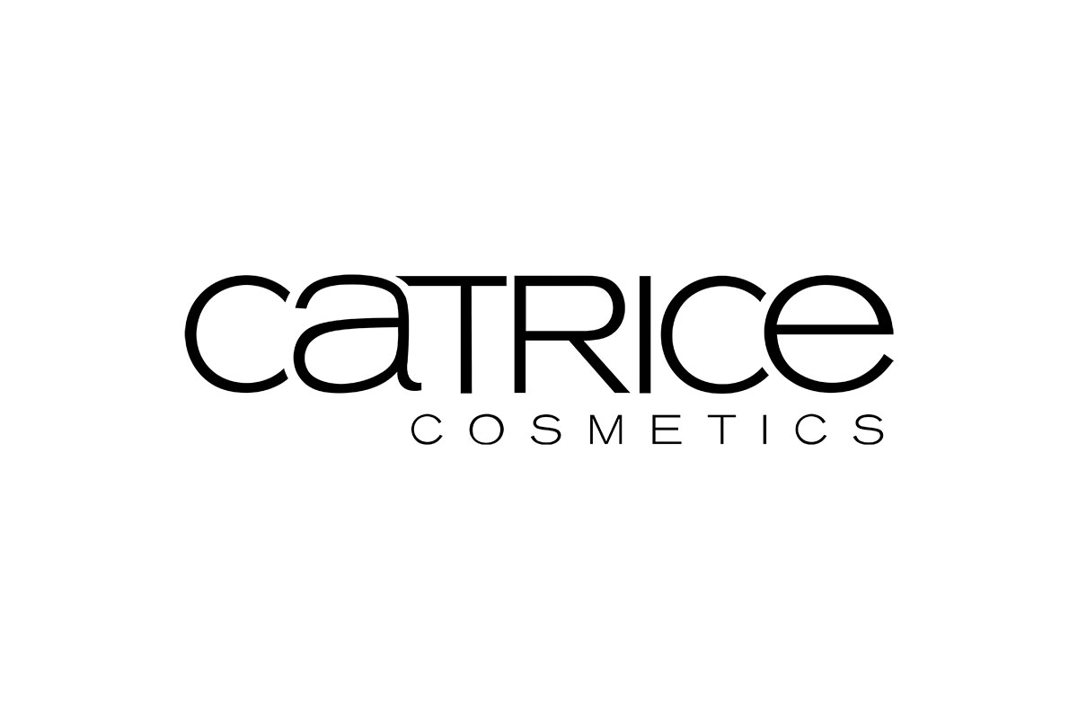 Catrice德国珂萃丝化妆品logo设计-无衬线字体logo设计