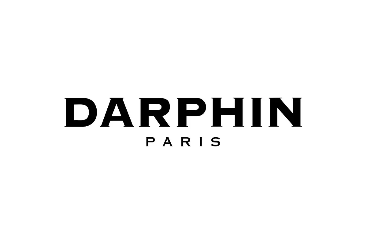 Darphin法国朵梵护肤品logo设计-厚重衬线体logo设计