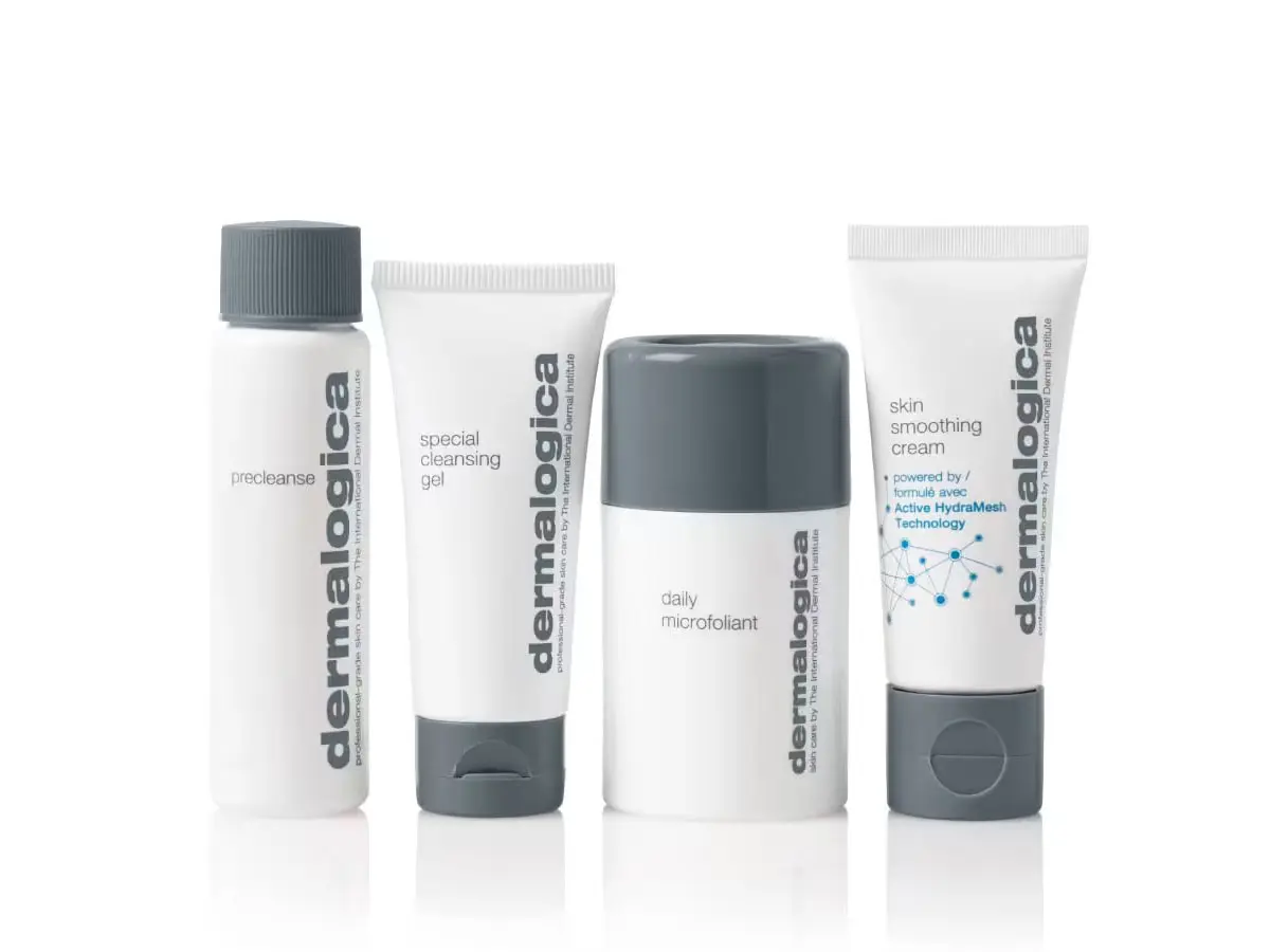 Dermalogica联合利华旗下德美乐嘉护肤品-圆润转角logo设计