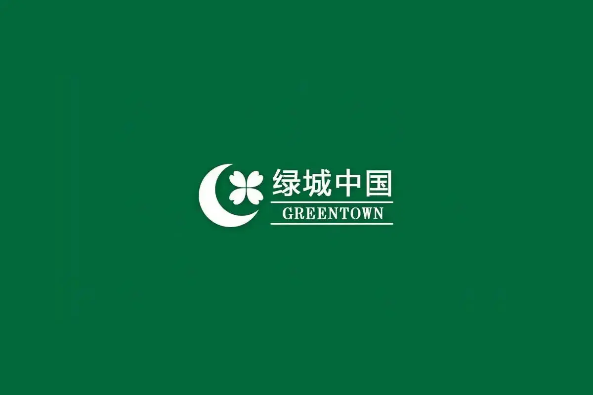 绿城中国标志设计-四叶草logo设计