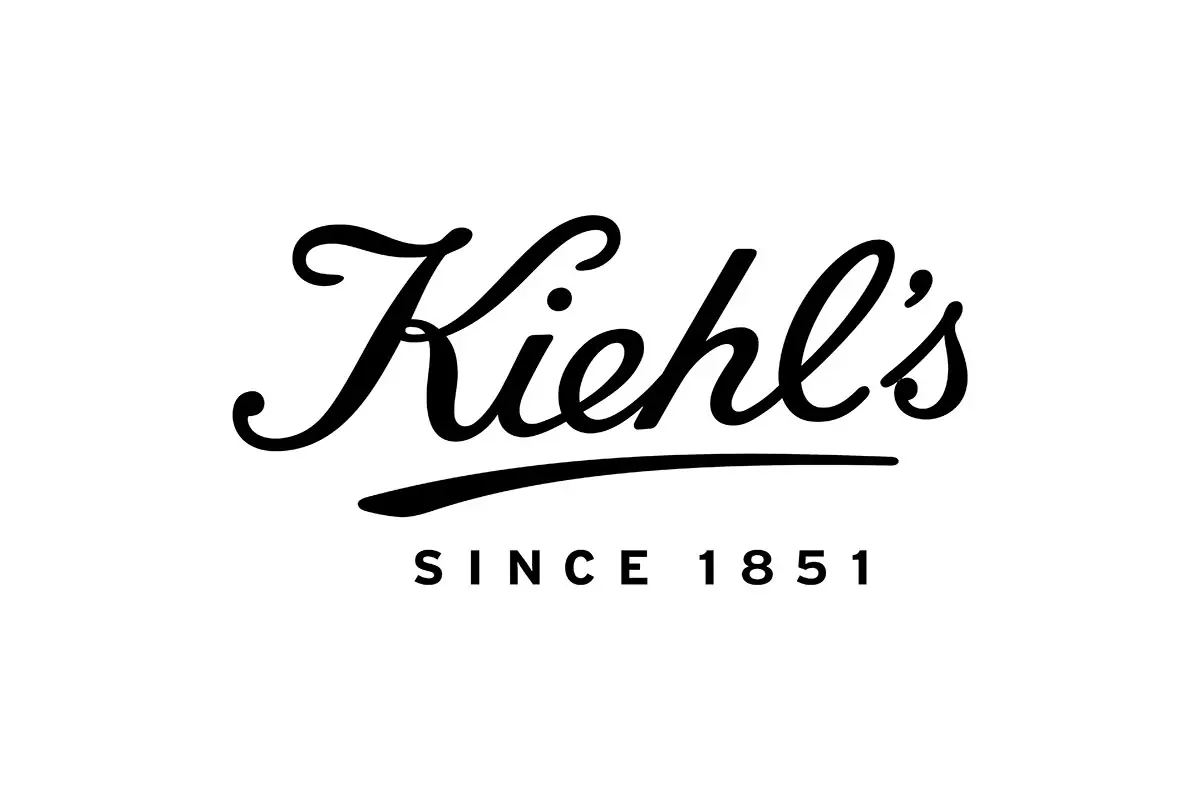 Kiehls美国欧莱雅集团旗下科颜氏护肤品logo设计-手写体风格logo设计
