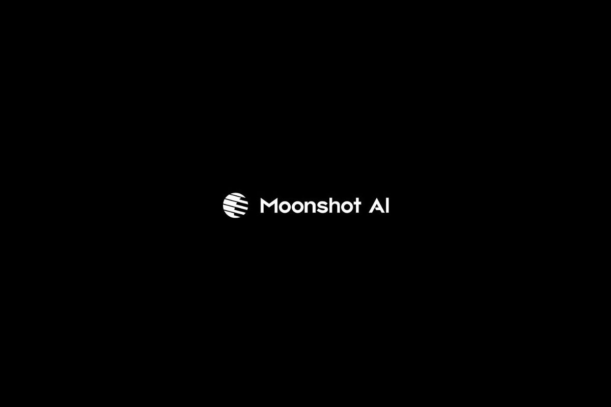 月之暗面Moonshot AI标志手机