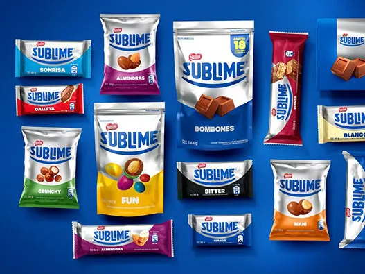 Sublime chocolate雀巢巧克力logo设计含义及节日糖果品牌介绍 