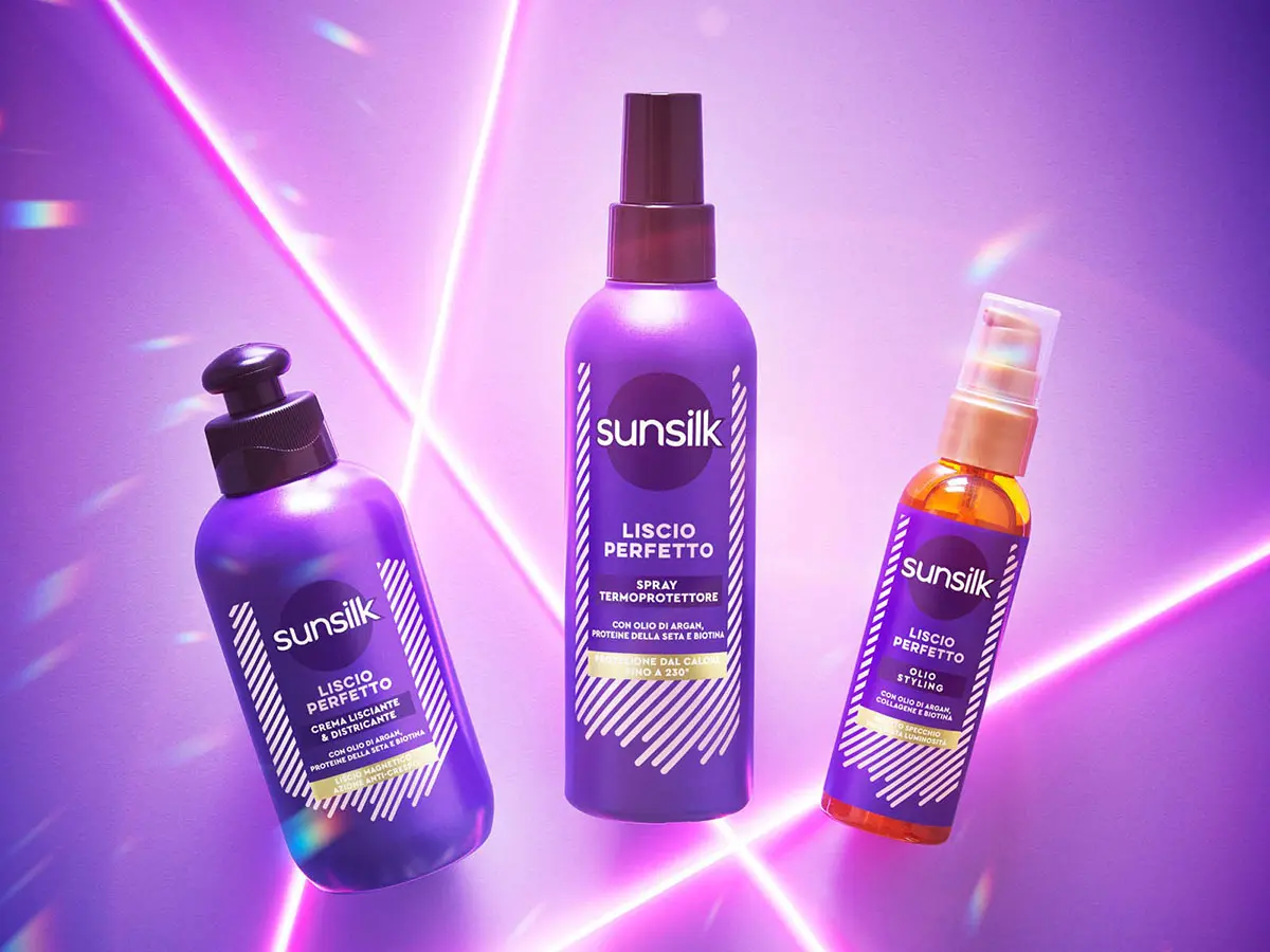 Sunsilk联合利华旗下洗发水-护发素logo设计
