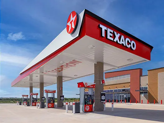 Texaco雪佛龙德士古汽油logo设计含义及机油品牌介绍 