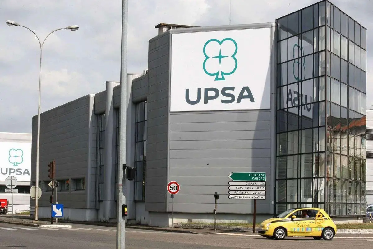 Upsa pharmaceutical法国制药-医药行业logo设计公司