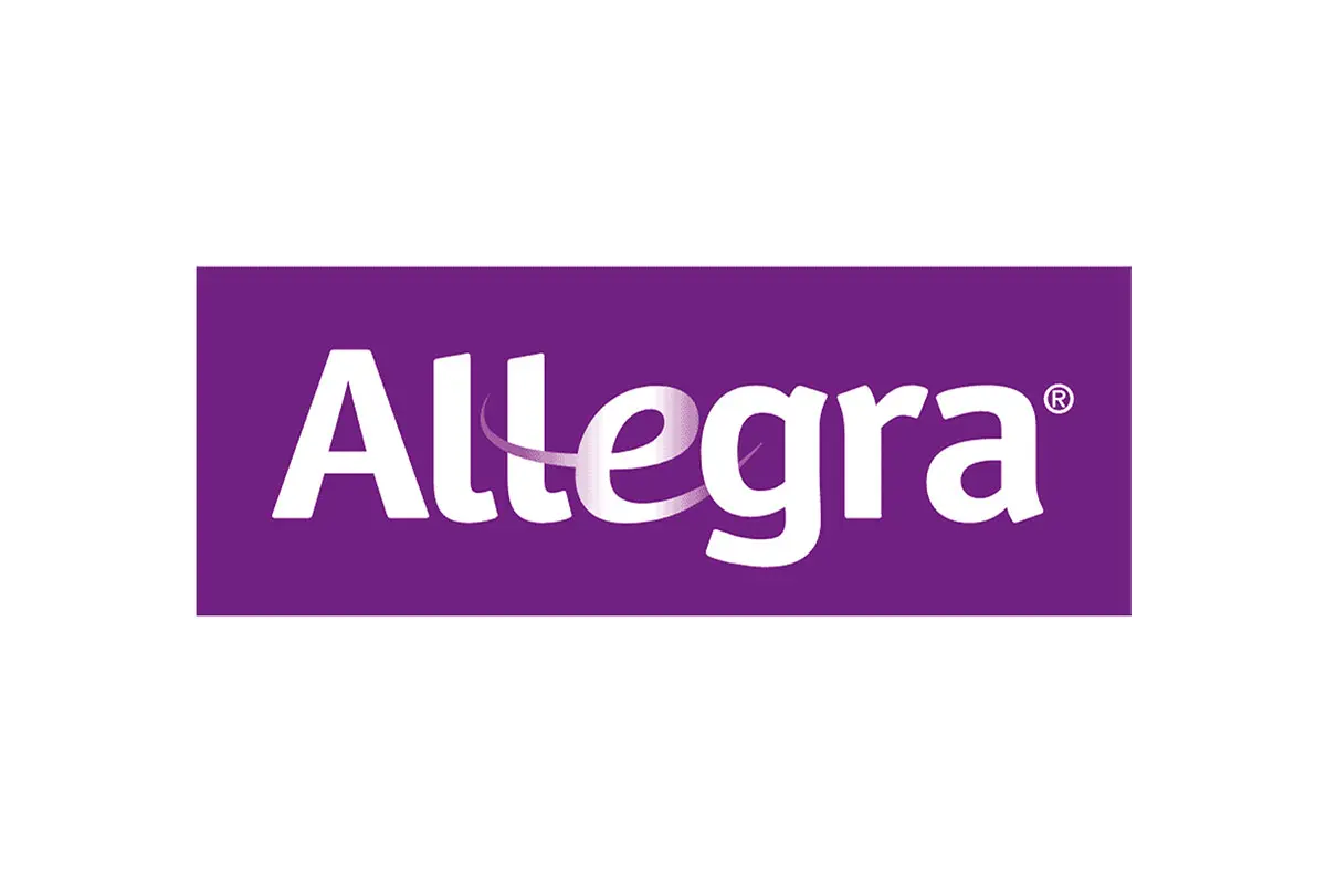 Allegra非索非那定抗过敏药LOGO设计-友好关怀logo设计公司