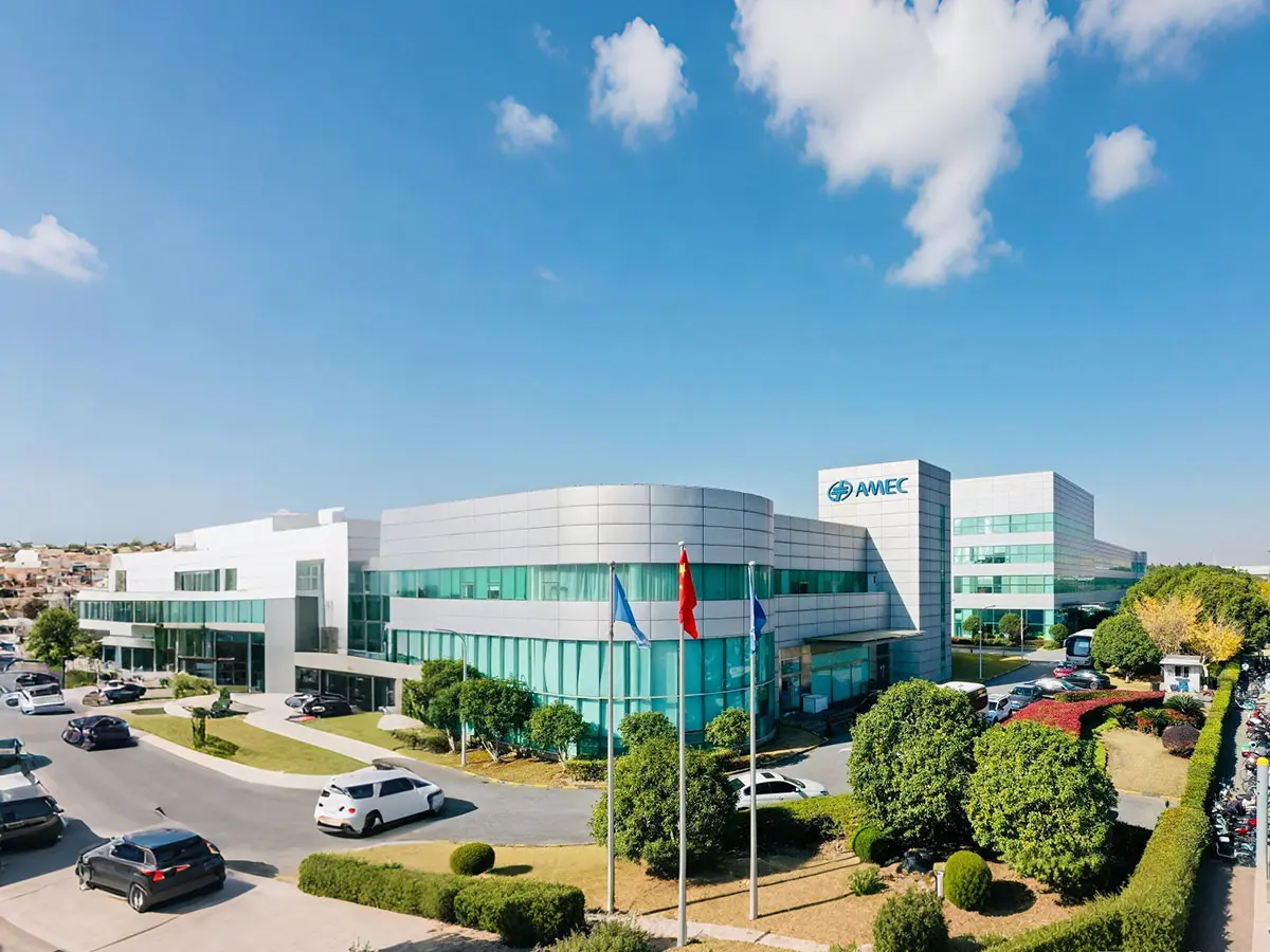 AMEC中微公司办公室-晶元logo设计