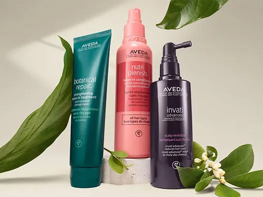 Aveda美国雅诗兰黛艾凡达化妆品logo设计含义及美发标志设计理念