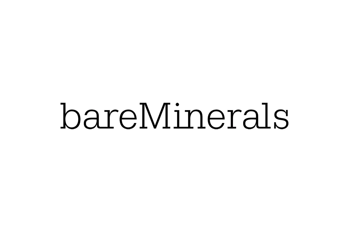 Bare Minerals美国资生堂旗下贝茗矿物彩妆logo设计-无衬线字体logo设计