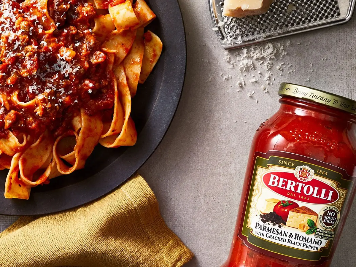 Bertolli意大利罐头食品-酱料logo设计