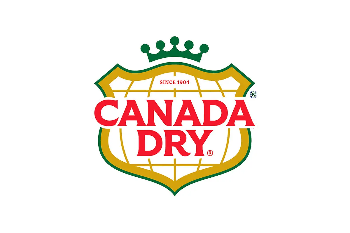 Canada Dry加拿大姜汁汽水logo设计-皇冠logo设计