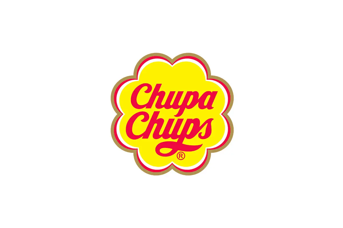 Chupa Chups西班牙珍宝珠棒棒糖logo设计-雏菊logo设计