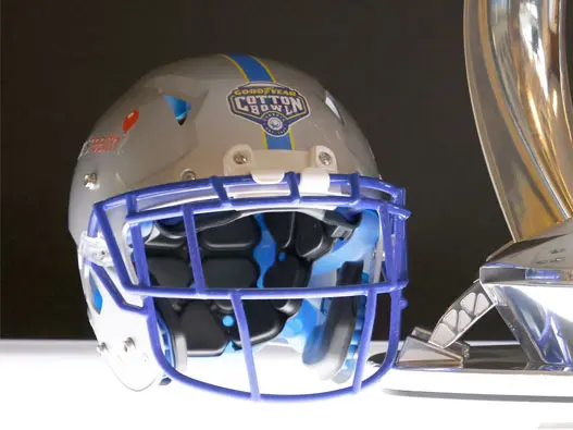  Cotton Bowl Classic固特异棉花杯标志设计含义及美国阿灵顿足球logo设计理念