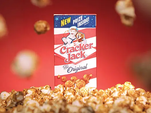 Cracker Jack百事焦糖爆米花标志设计含义、品牌历史及Logo演变赏析