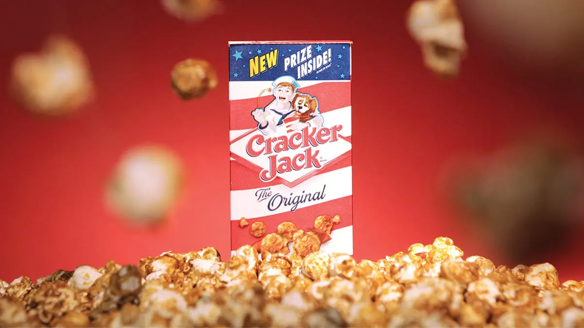 Cracker Jack百事焦糖爆米花-音符logo设计