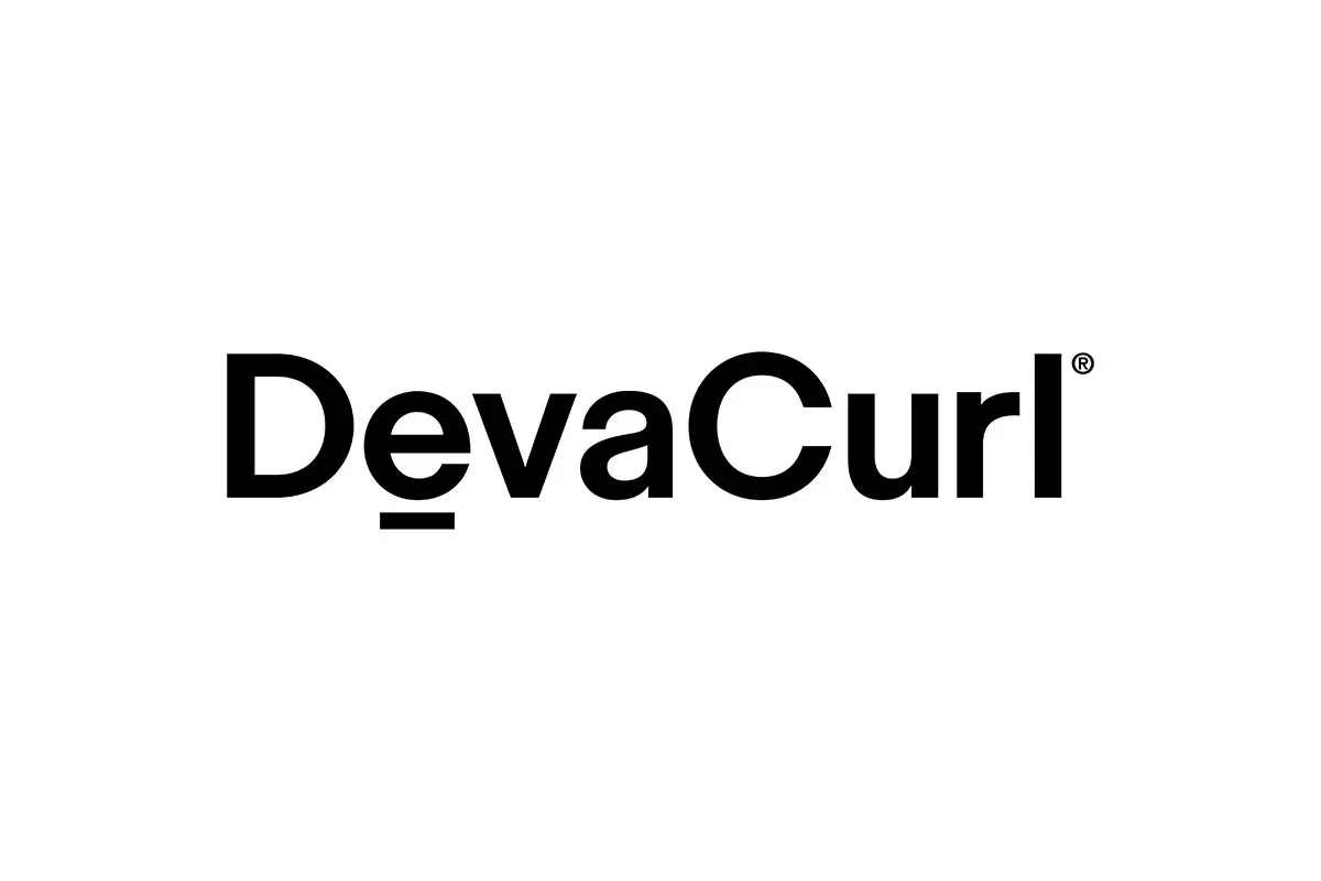 Devacurl美国汉高旗下头发护理logo设计-无衬线字体logo设计