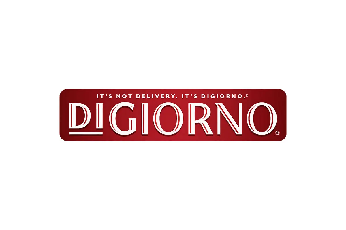 DiGiorno Pizza美国雀巢披萨logo设计-矩形logo设计
