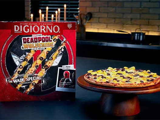 DiGiorno Pizza美国雀巢披萨logo设计含义及卡夫食品标志设计理念