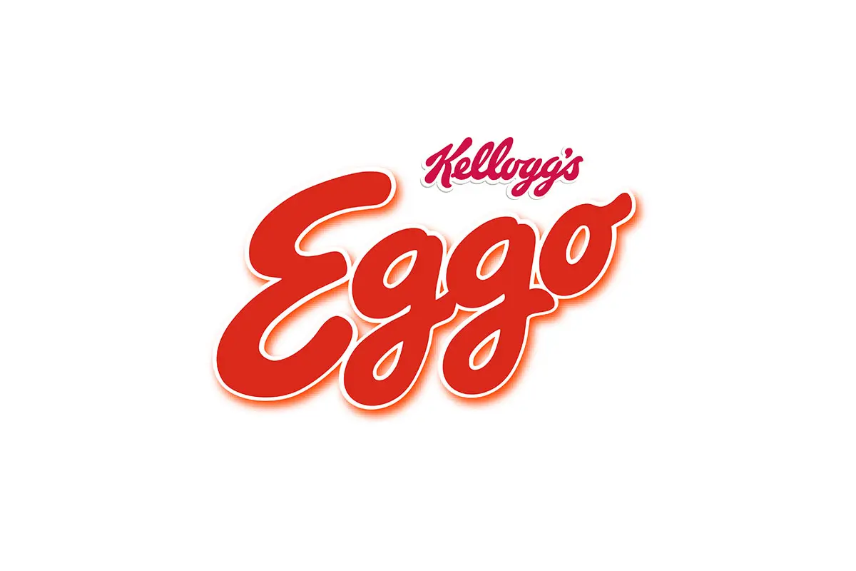 Kellogg's Eggo速冻华夫饼logo设计-华夫饼logo设计