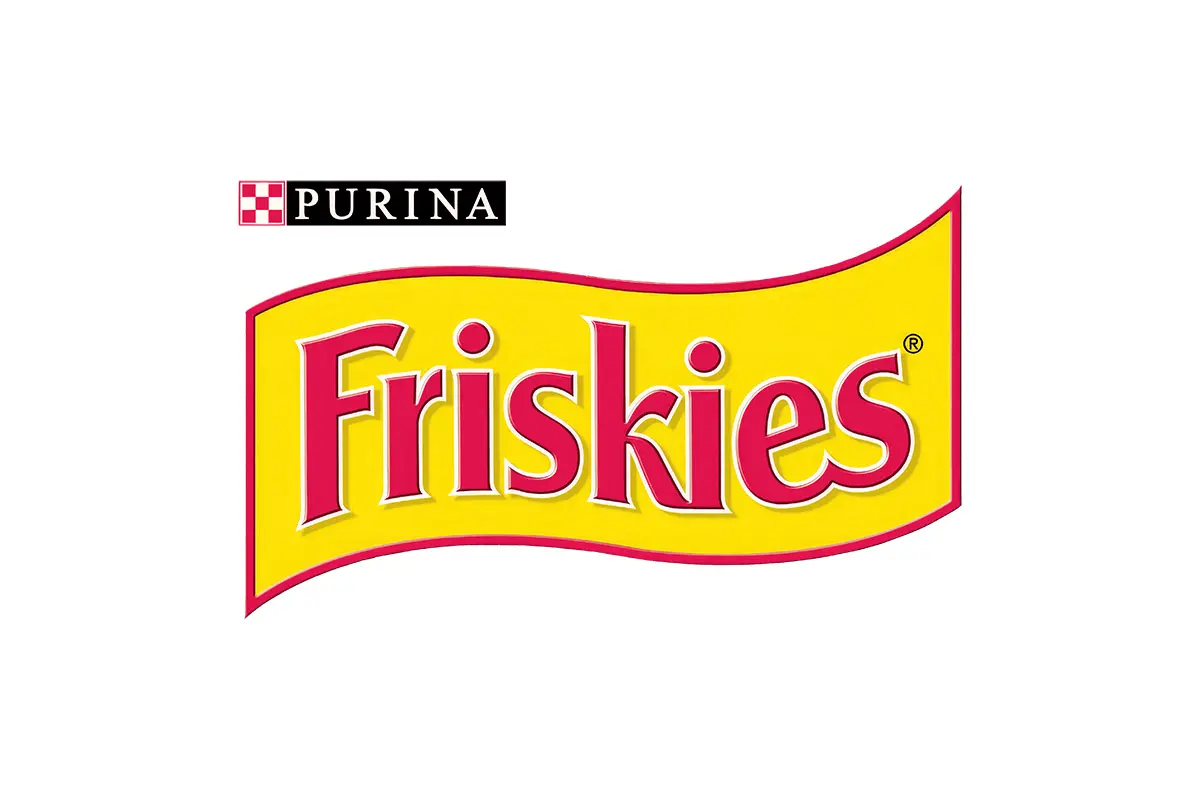 Friskies雀巢旗下喜跃宠物食品LOGO设计-猫粮logo设计