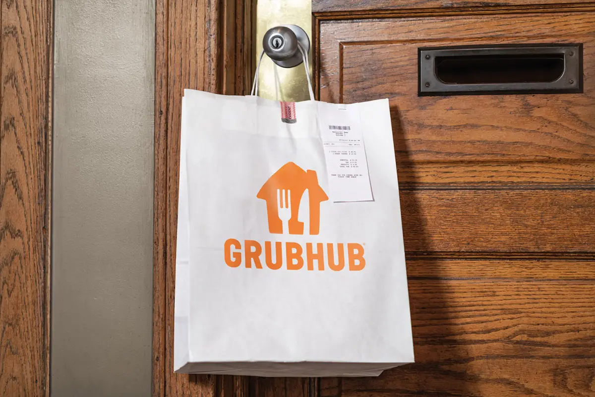 Grubhub美国在线食品配送平台-烟囱logo设计