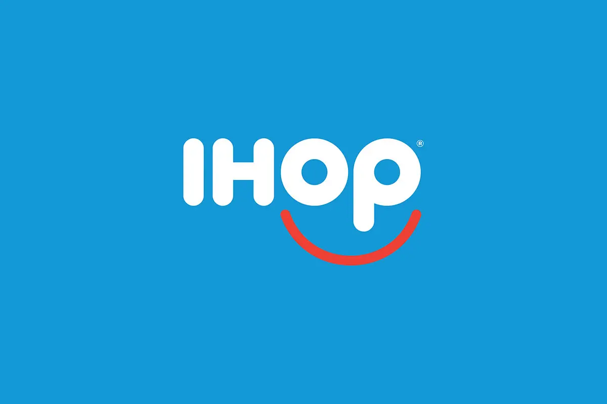 lHOP RESTAURANT美国连锁餐厅logo设计-微笑logo设计
