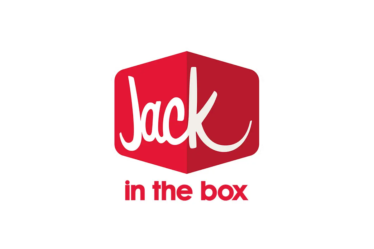 Jack in the Box美国快餐连锁logo设计-菱形logo设计