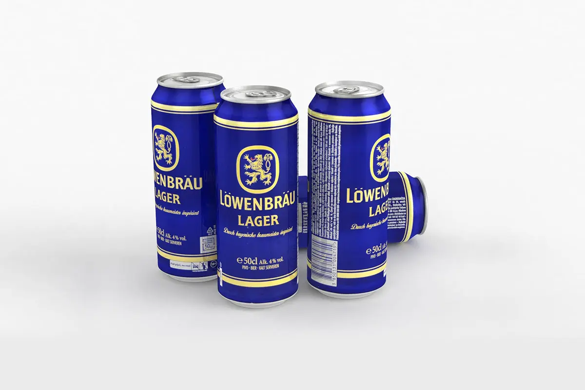 Lowenbrau beer德国啤酒-狮子酿造标志设计