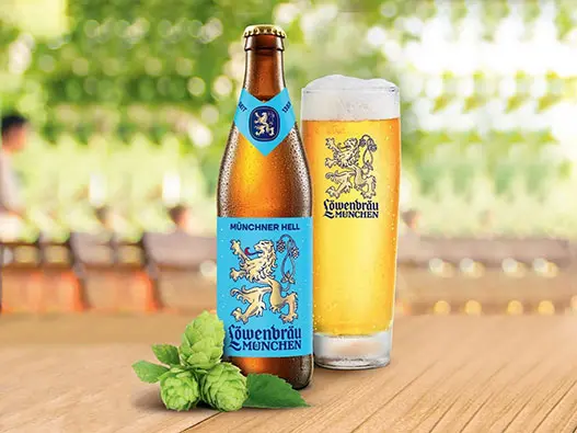 Lowenbrau德国狮牌啤酒logo设计含义及啤酒标志设计理念