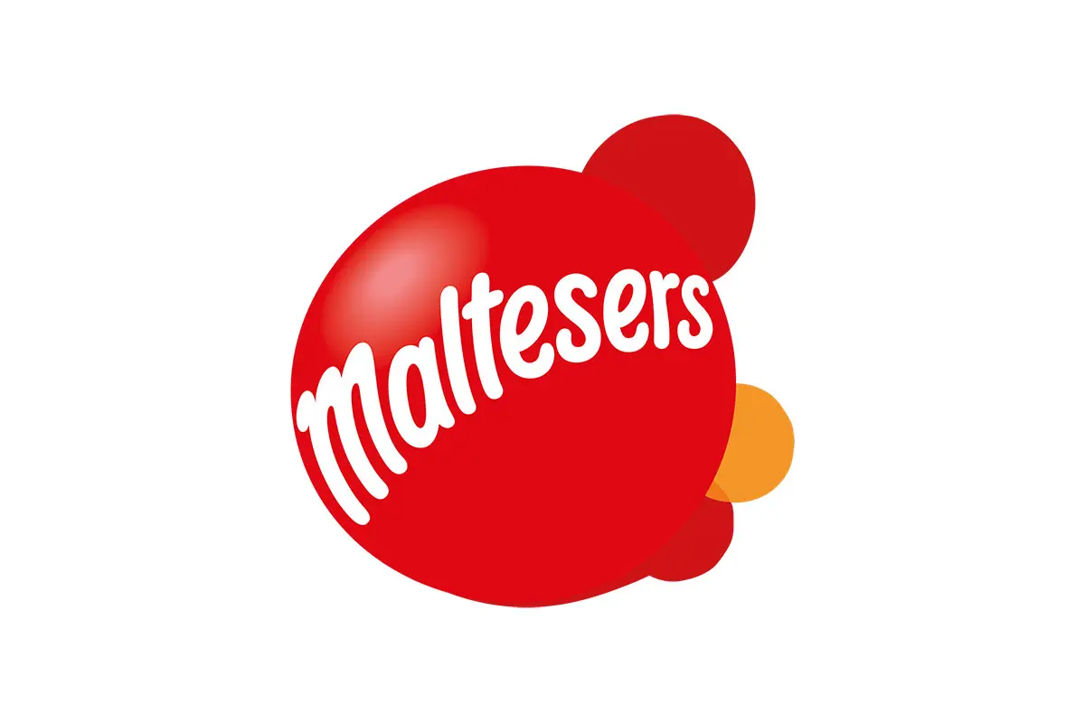 Maltesers Chocolate麦丽素巧克力味食品logo设计-巧克力logo设计