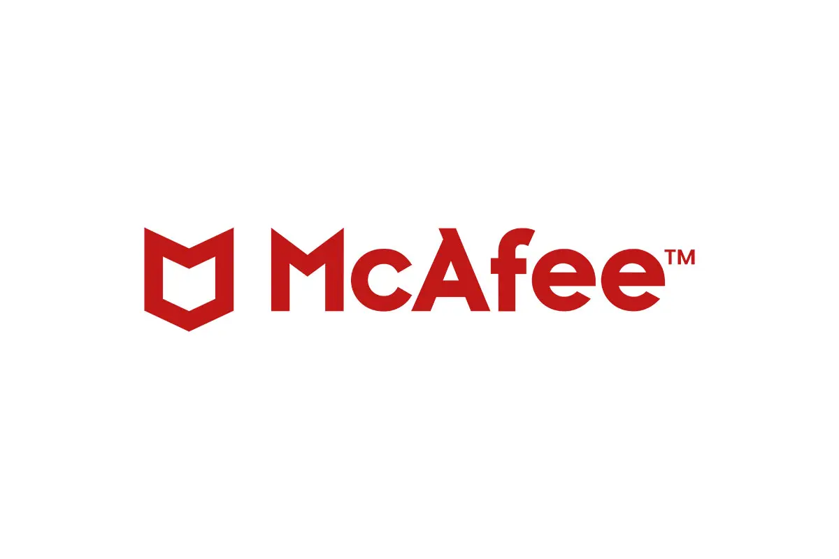 McAfee迈克菲软件logo设计-盾牌logo设计