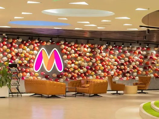 Myntra印度服装商店标志设计含义及电子商务logo设计理念