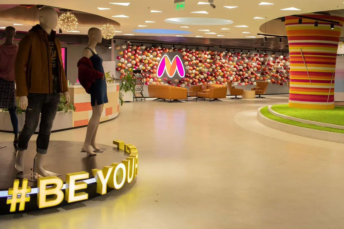 Myntra印度服装商店-时尚电商logo设计