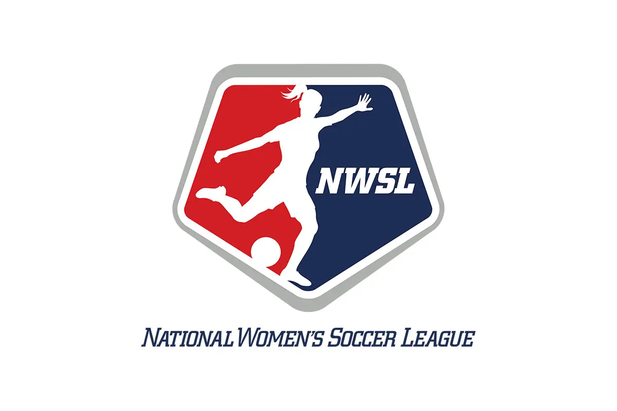 NWSL美国女子足球联赛logo设计-五边形logo设计