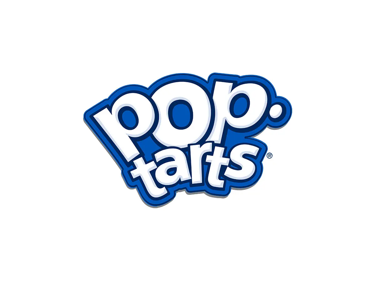 Pop Tarts美国家乐氏果馅饼logo设计-儿童食品logo设计