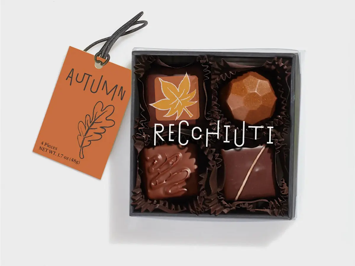 Recchiuti Chocolate美国手工巧克力-糖果标志设计